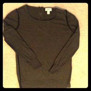 LOFT crew neck long sleeve sweater